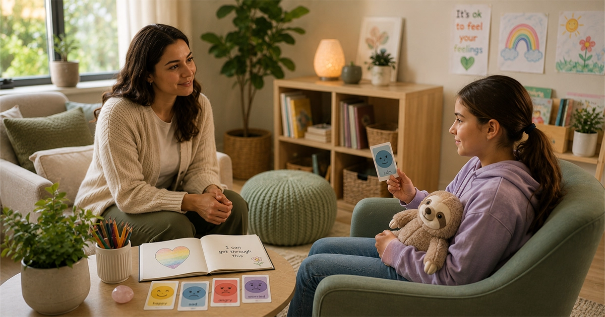 how children and youth therapy in Mississauga may support emotional regulation, anxiety, behaviour concerns, confidence, and family communication.